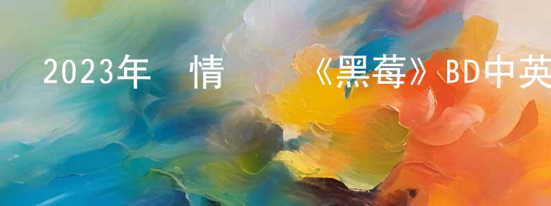 陳美鶯發布2023年劇情傳記《黑莓》BD中英雙字迅雷下載_深夜電影